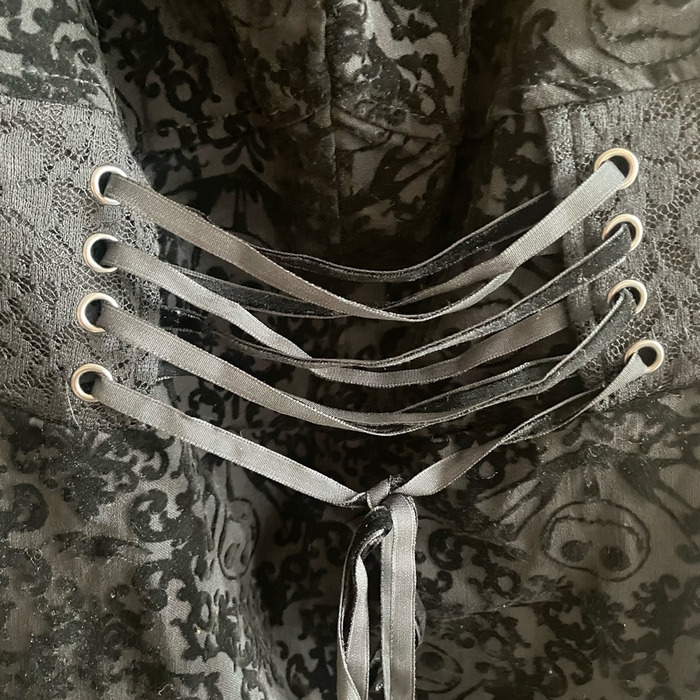 New with tags! Disney Nightmare before Christmas dress. PLUS size. Sexy, goth - Picture 9 of 11